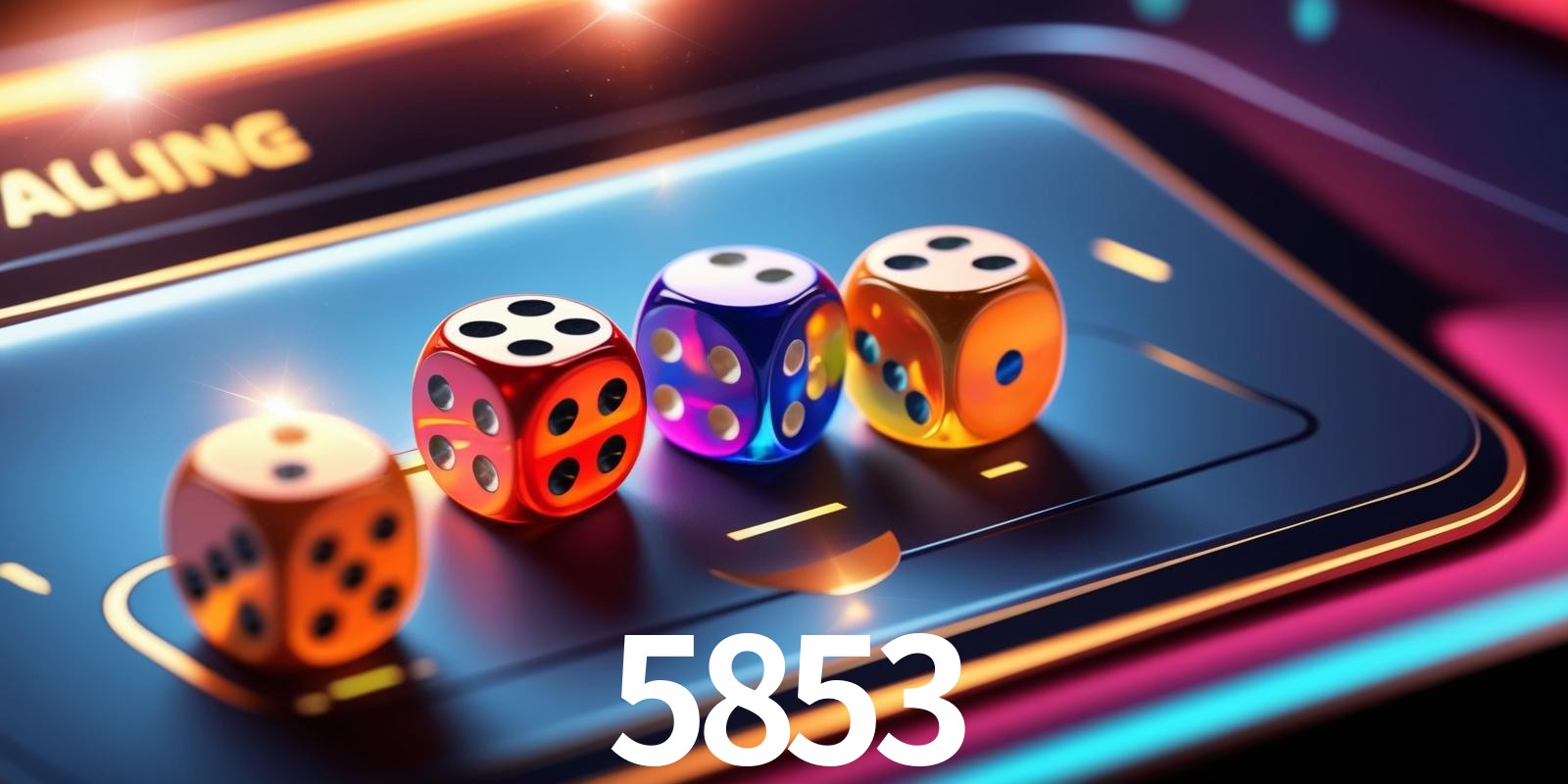 5853