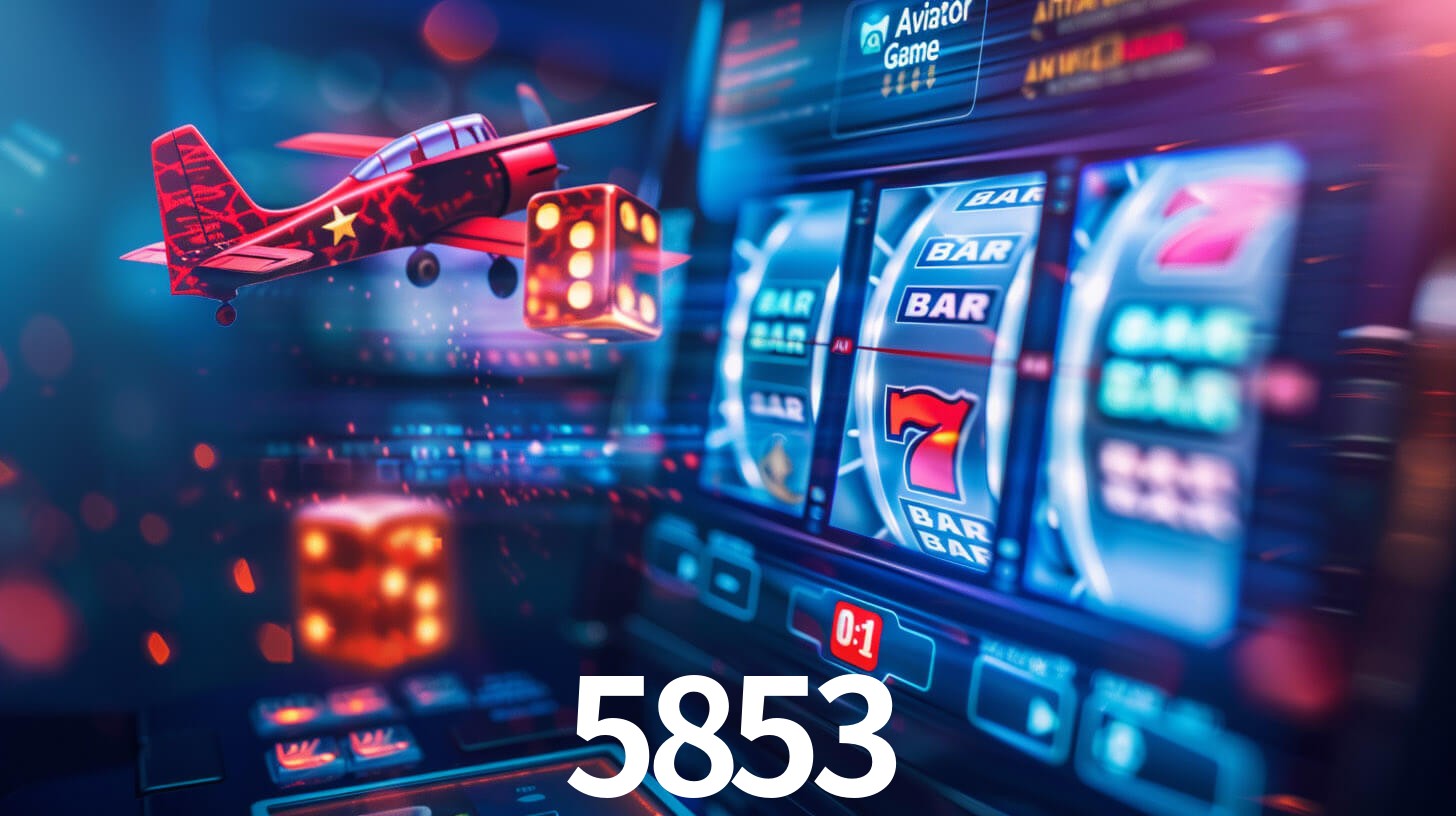 5853