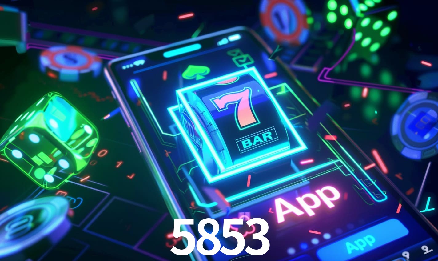 5853