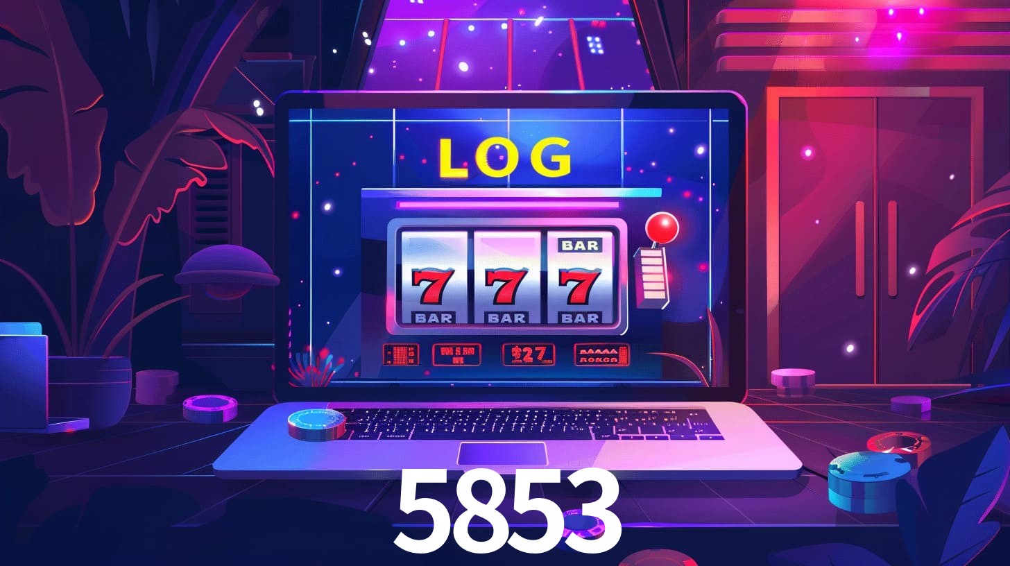 5853